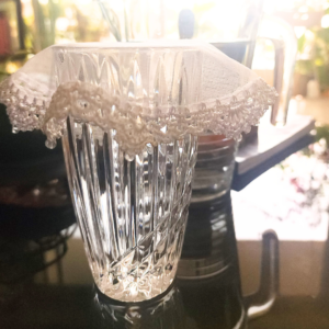 Lace Cup Cover (Per Piece)